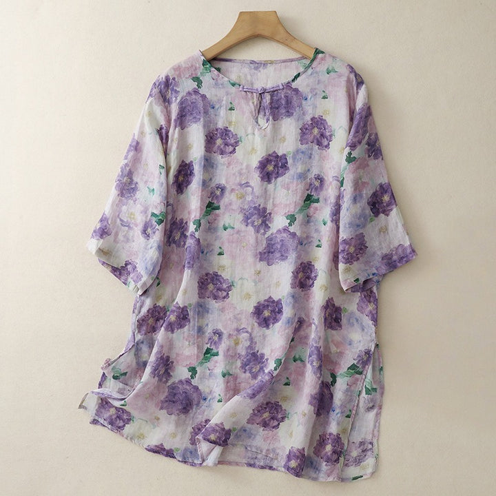 ANNI LINEN BLOUSE
