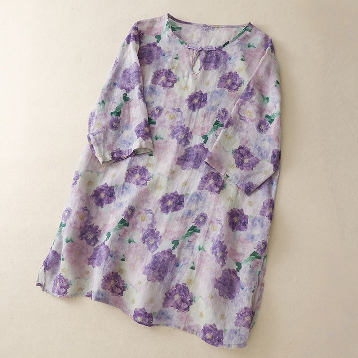 ANNI LINEN BLOUSE