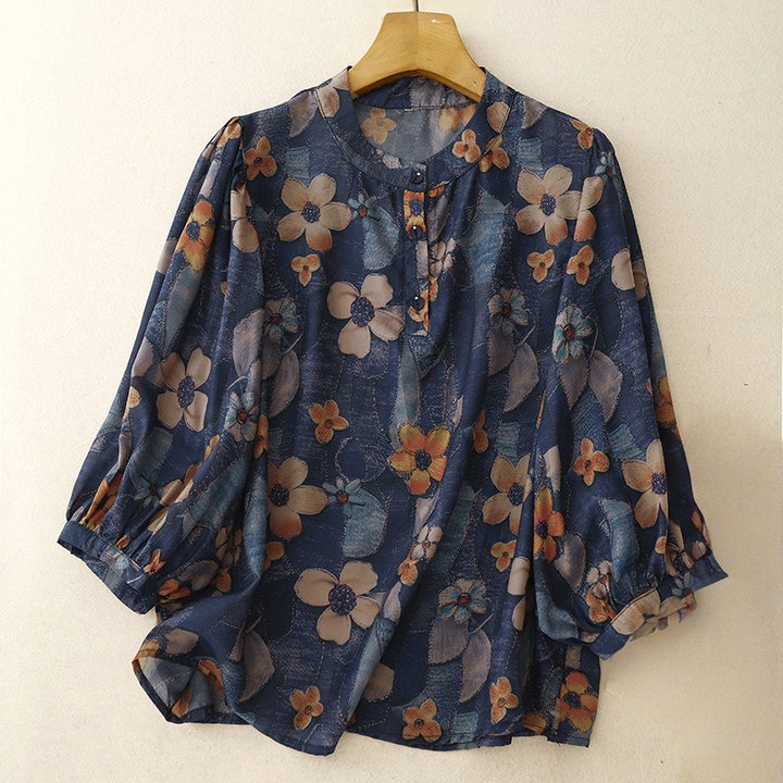 MONA LINEN BLOUSE