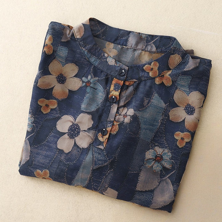 MONA LINEN BLOUSE