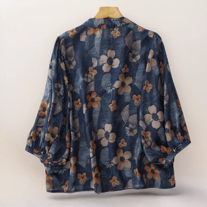 MONA LINEN BLOUSE