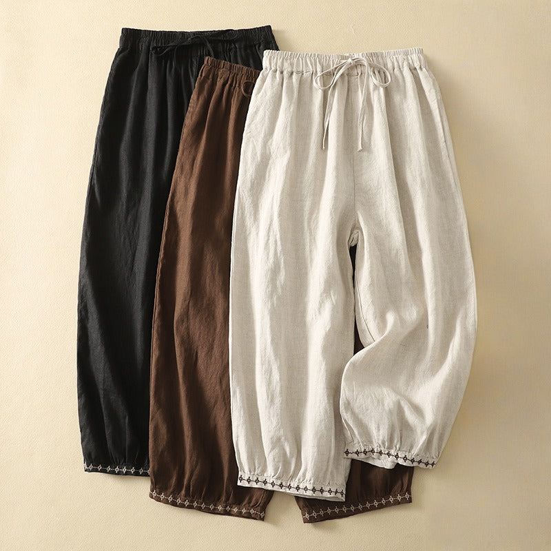 JENNA LINEN PANTS
