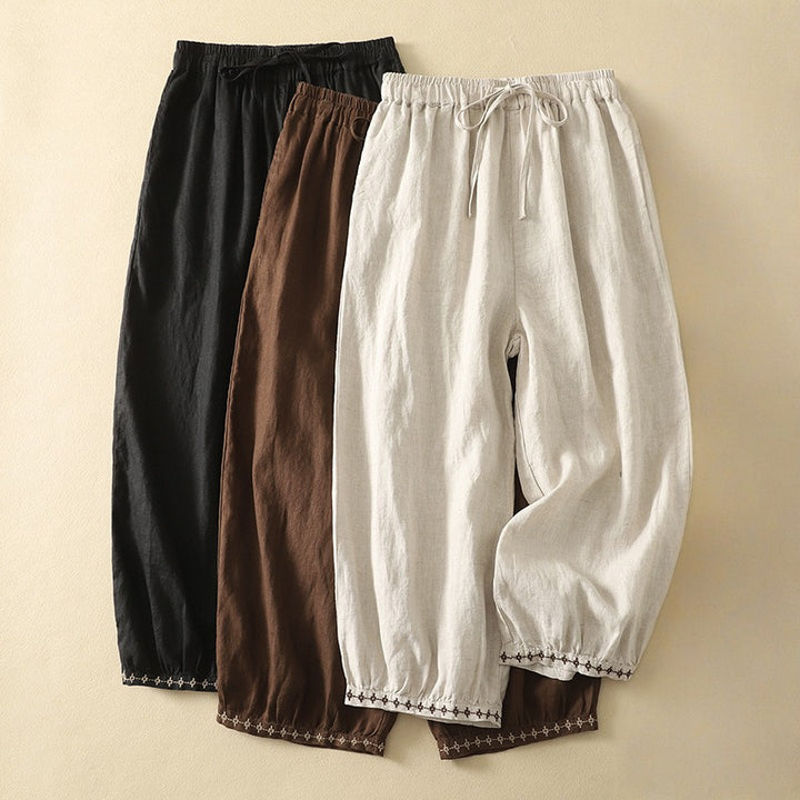 JENNA LINEN PANTS