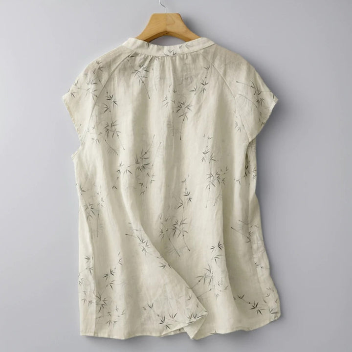 MIA LINEN BLOUSE
