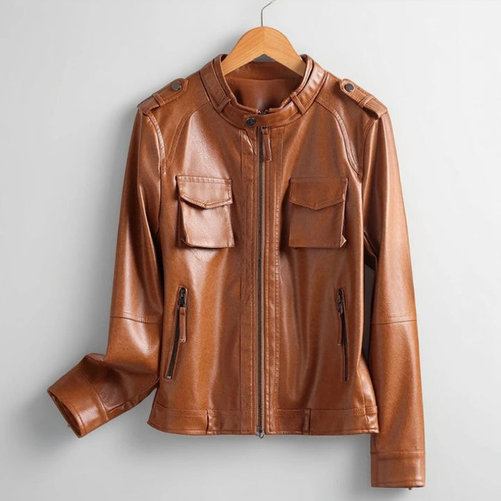 EVANA™ LEATHER JACKET