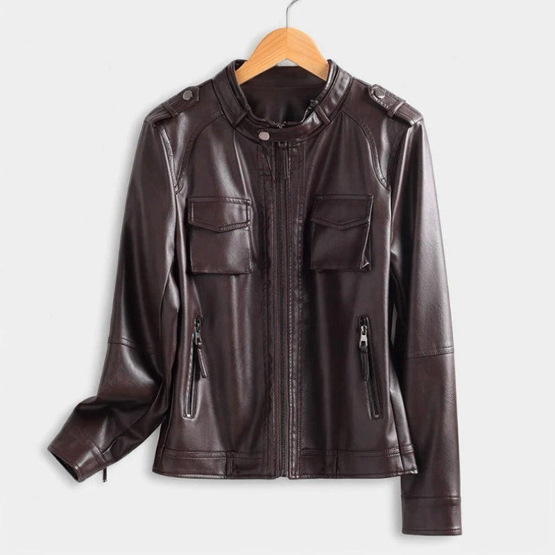 EVANA™ LEATHER JACKET