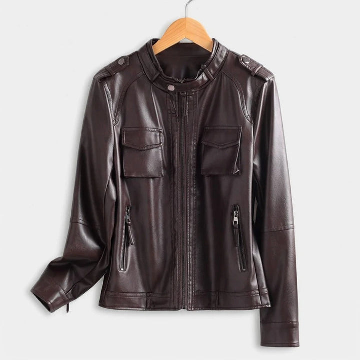 EVANA™ LEATHER JACKET