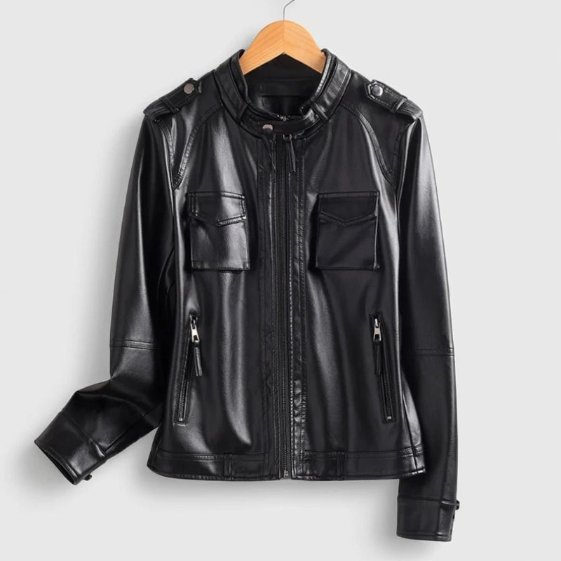 EVANA™ LEATHER JACKET