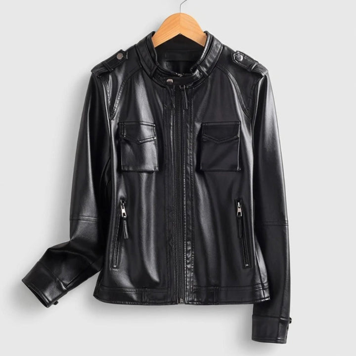 EVANA™ LEATHER JACKET