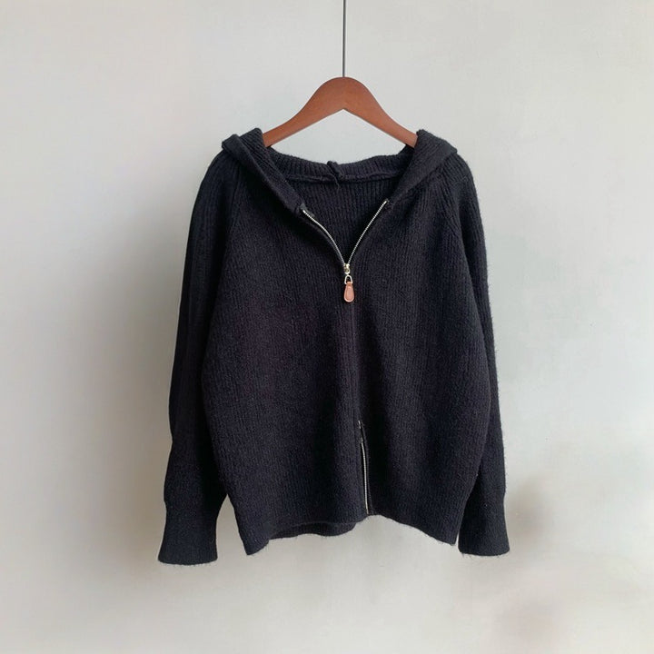 ELLA HOODED CARDIGAN