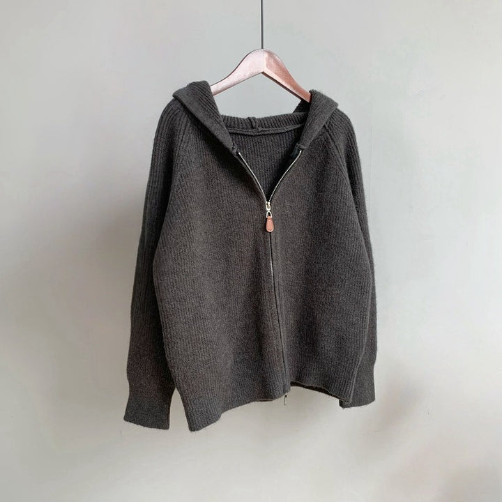 ELLA HOODED CARDIGAN