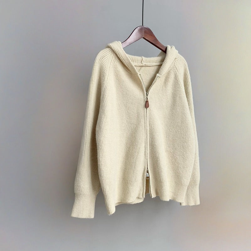 ELLA HOODED CARDIGAN