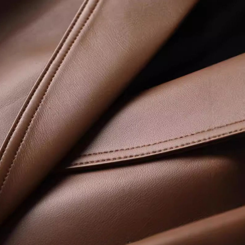 ENRICA™ LEATHER  COAT