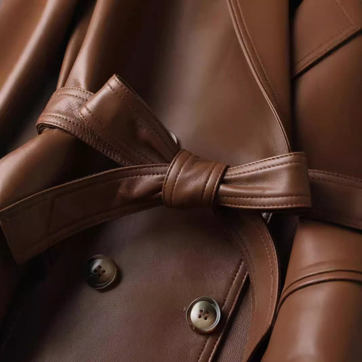 ENRICA™ LEATHER  COAT