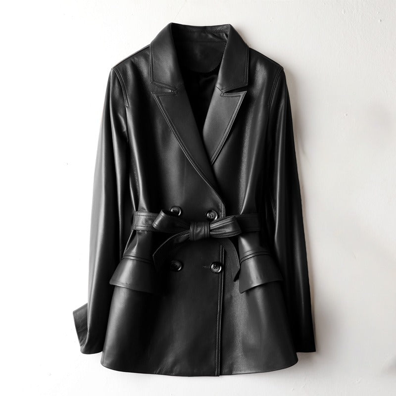 ENRICA™ LEATHER  COAT