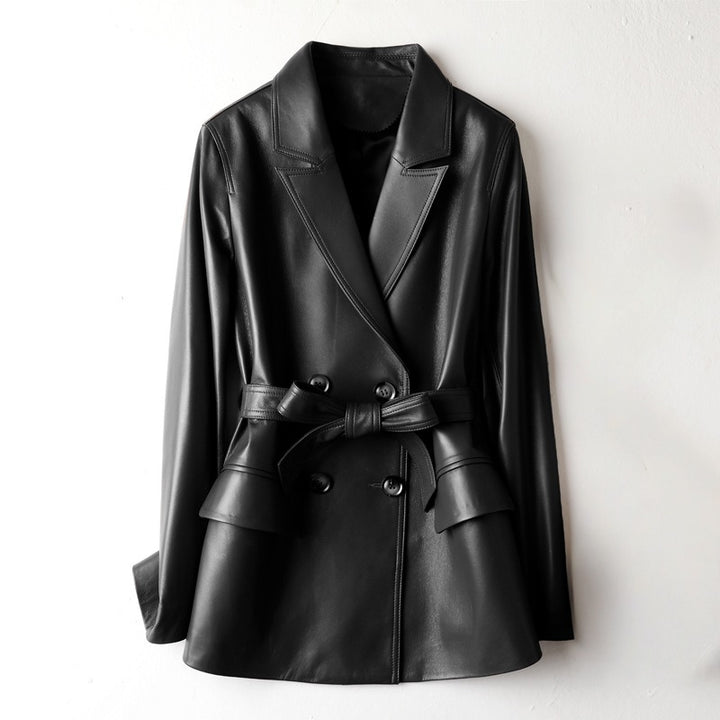 ENRICA™ LEATHER  COAT