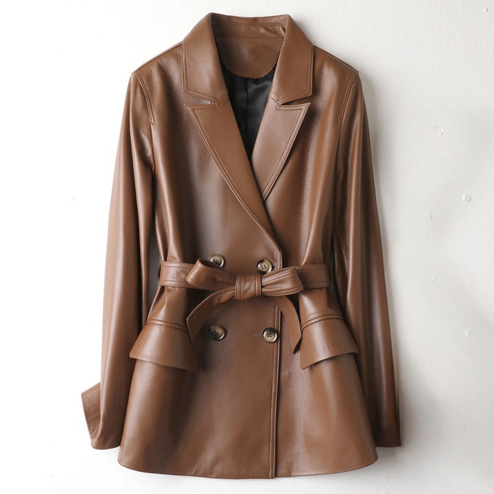 ENRICA™ LEATHER  COAT