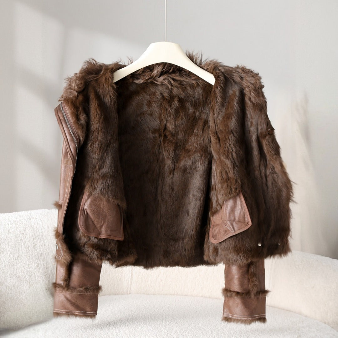FREYA™ RABBIT FUR JACKET