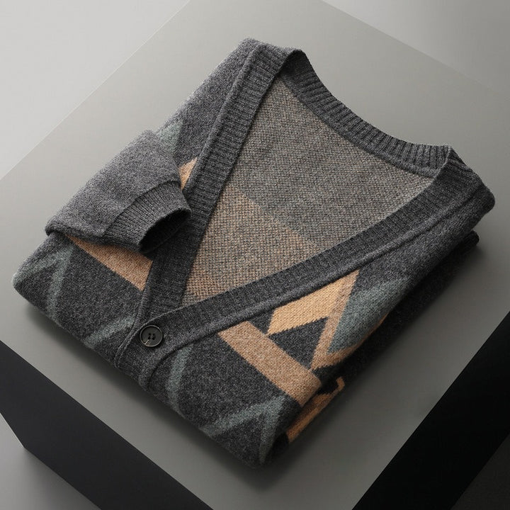 OSCAR™ WOOL CARDIGAN