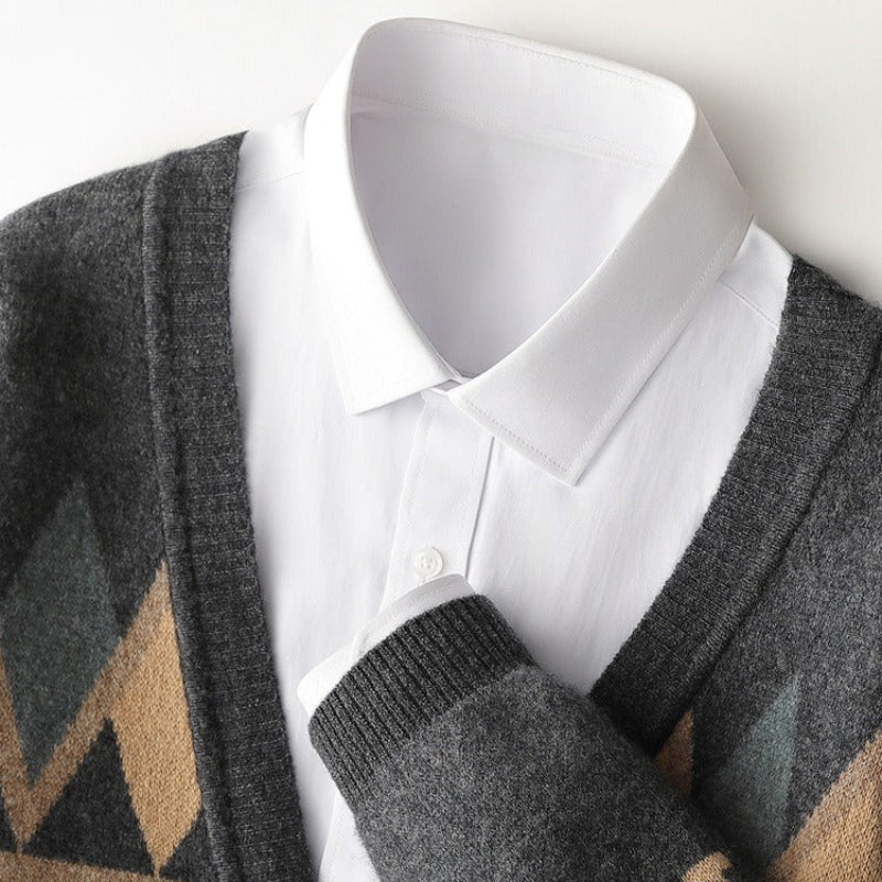 OSCAR™ WOOL CARDIGAN