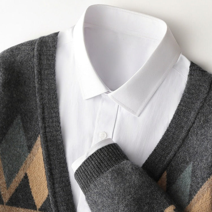 OSCAR™ WOOL CARDIGAN