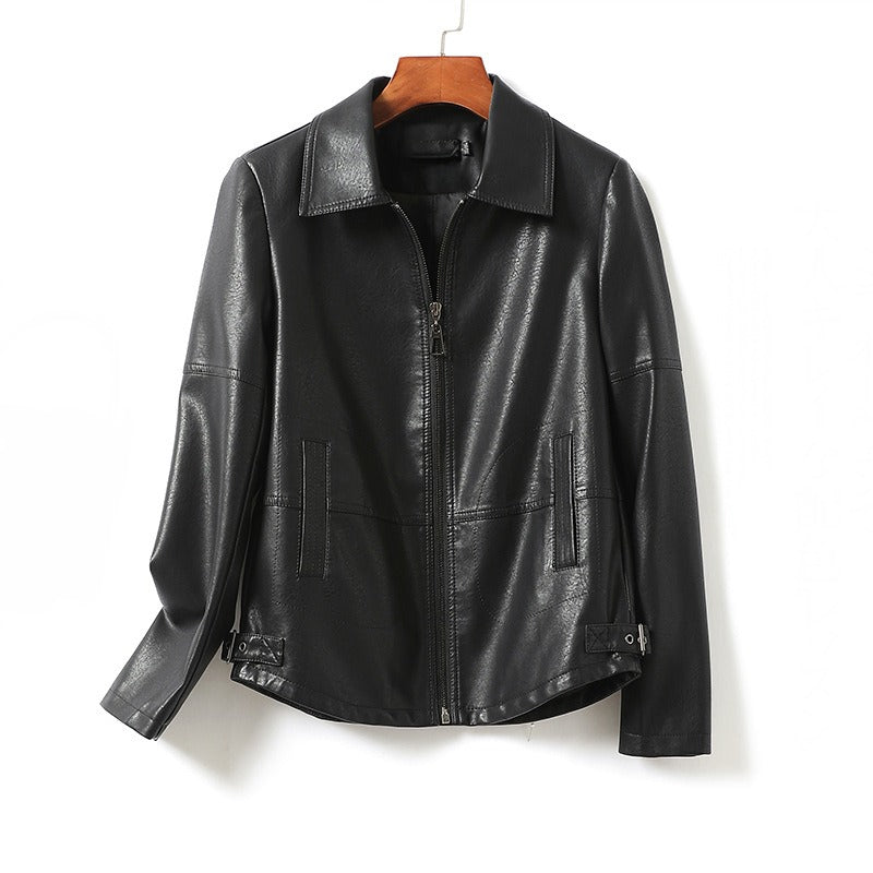 ENRICA™ GENUINE LEATHER JACKET