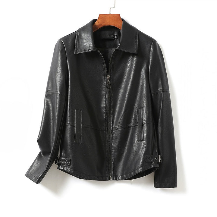 ENRICA™ GENUINE LEATHER JACKET