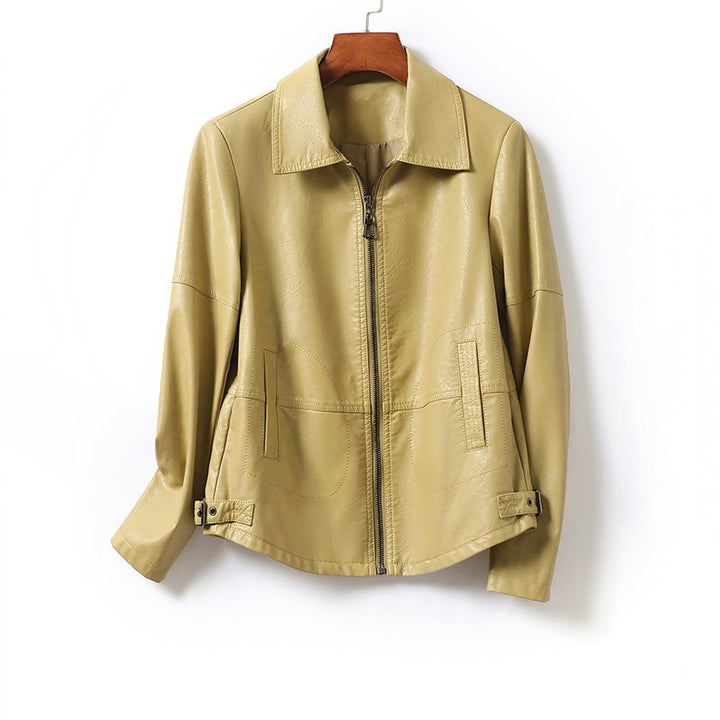 ENRICA™ GENUINE LEATHER JACKET
