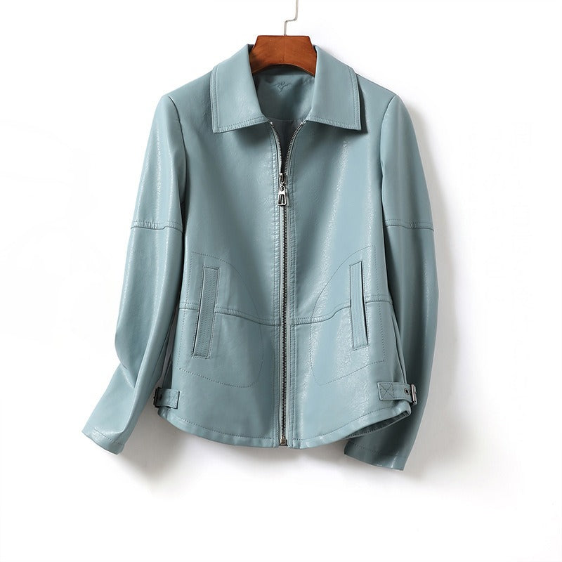 ENRICA™ GENUINE LEATHER JACKET
