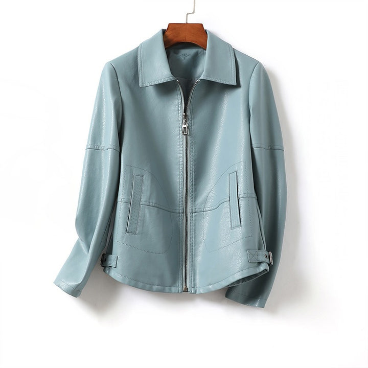 ENRICA™ GENUINE LEATHER JACKET