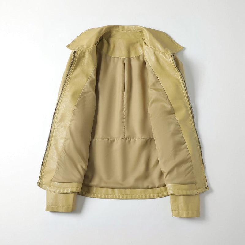 ENRICA™ GENUINE LEATHER JACKET