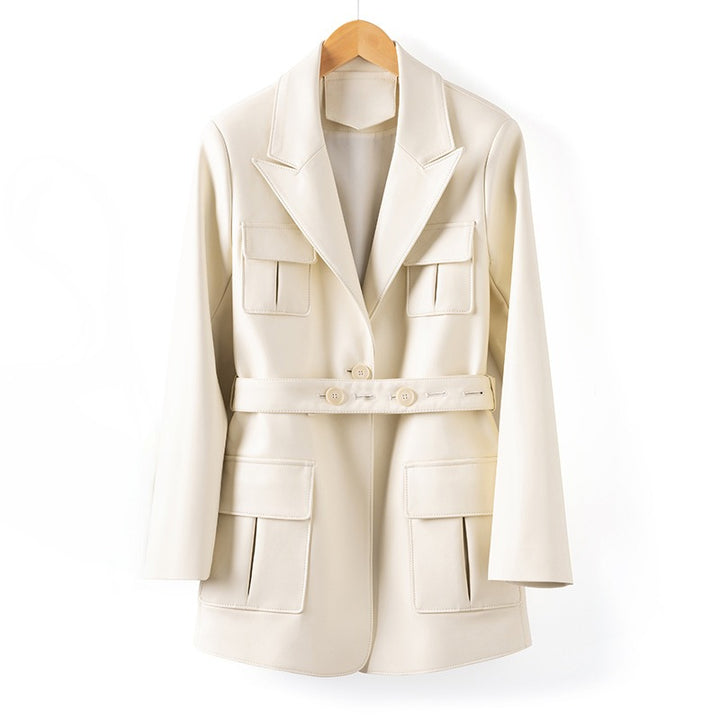 EMMA™ LEATHER COAT