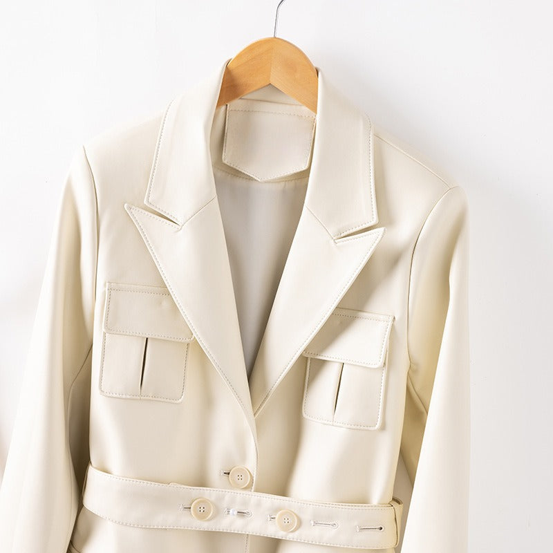 EMMA™ LEATHER COAT