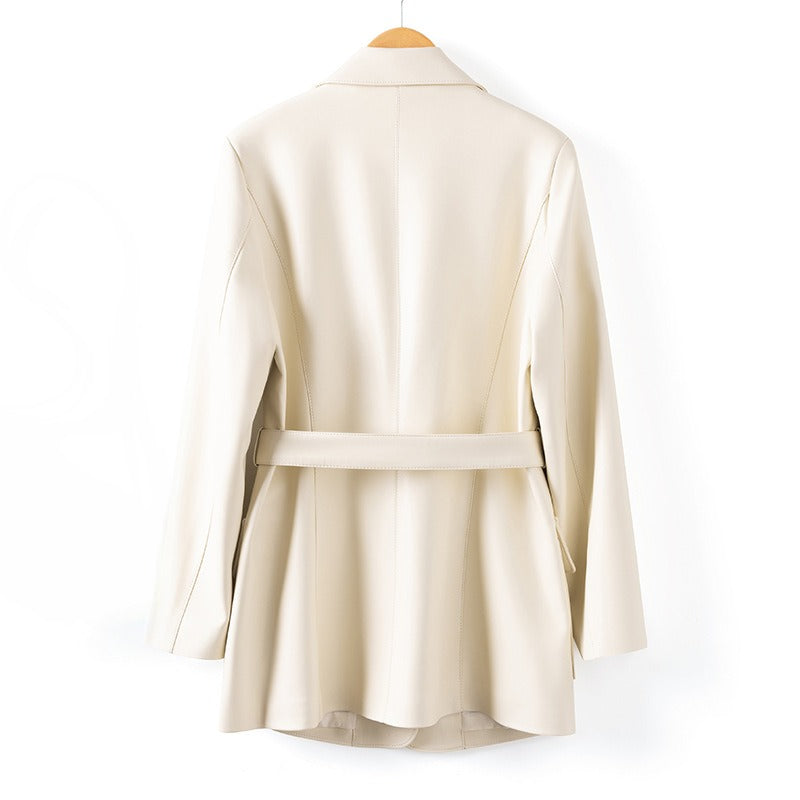 EMMA™ LEATHER COAT