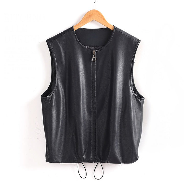 LAUREN™ LEATHER TOP