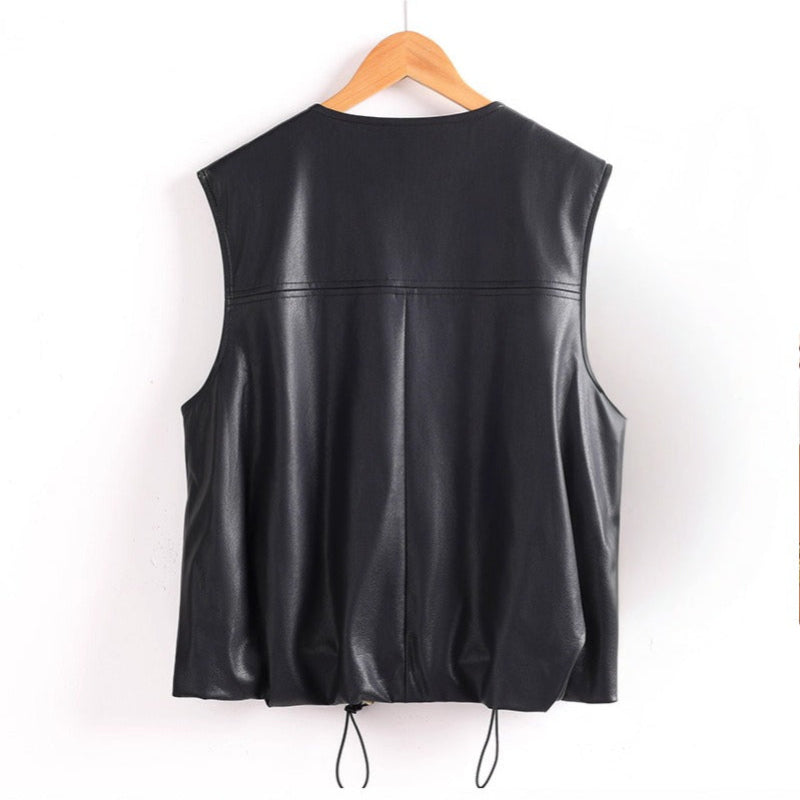 LAUREN™ LEATHER TOP