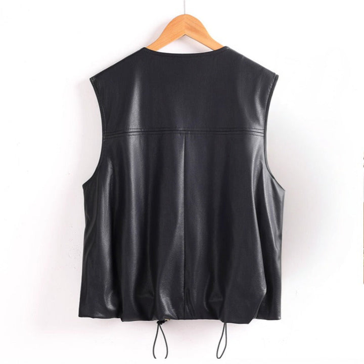 LAUREN™ LEATHER TOP