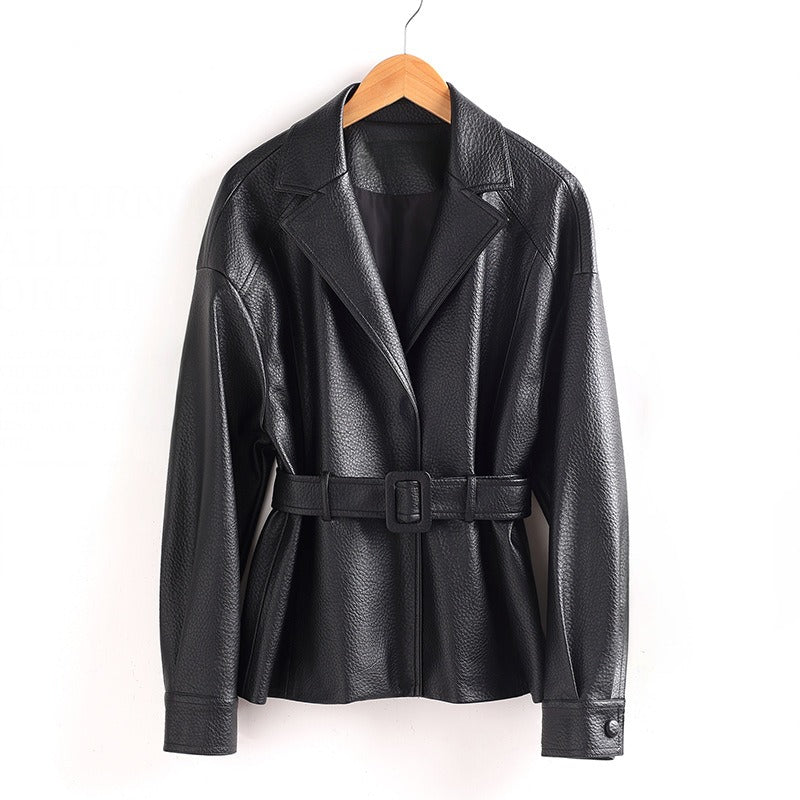 TINA™ GENUINE LEATHER JACKET