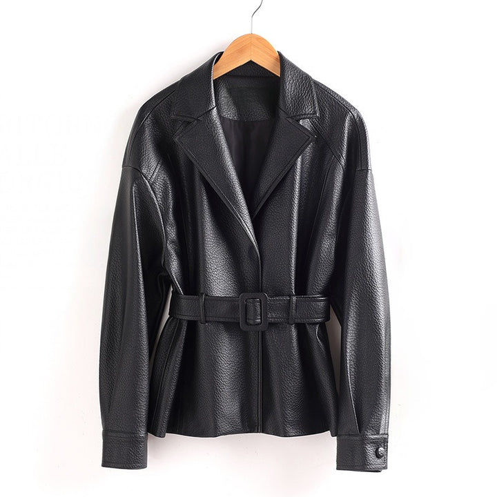 TINA™ GENUINE LEATHER JACKET