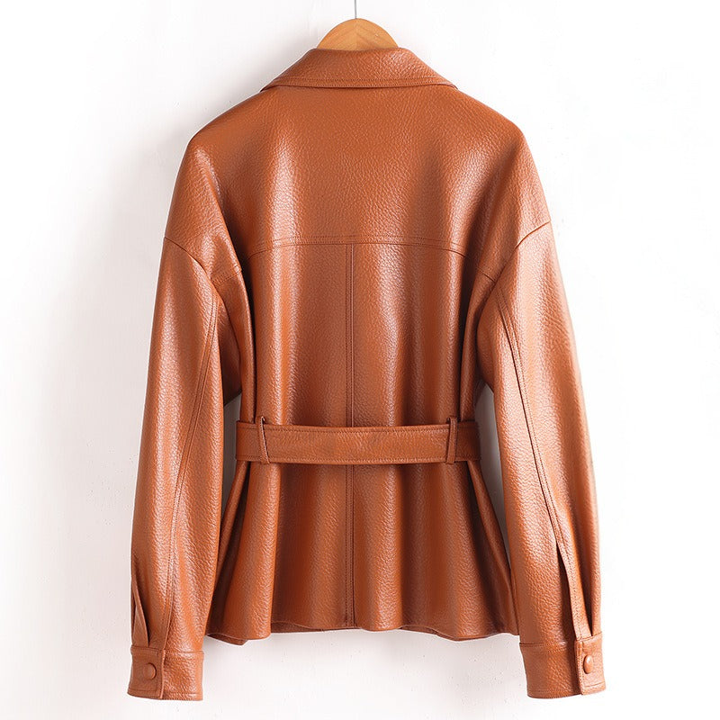 TINA™ GENUINE LEATHER JACKET