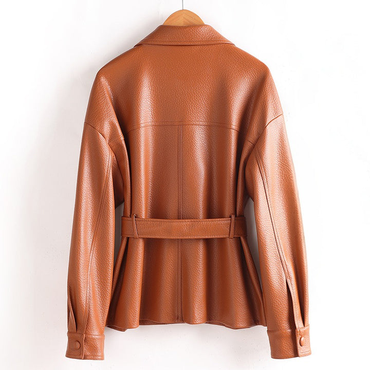 TINA™ GENUINE LEATHER JACKET