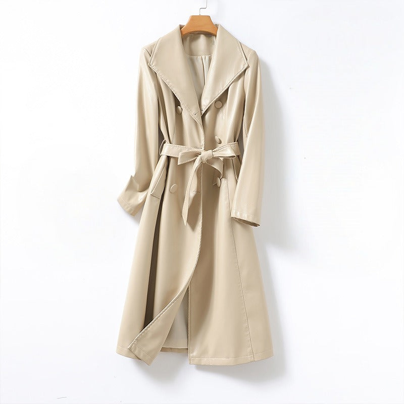 LORA™ GENUINE LEATHER COAT