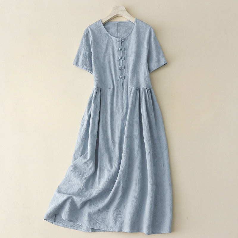 MANDY LINEN DRESS