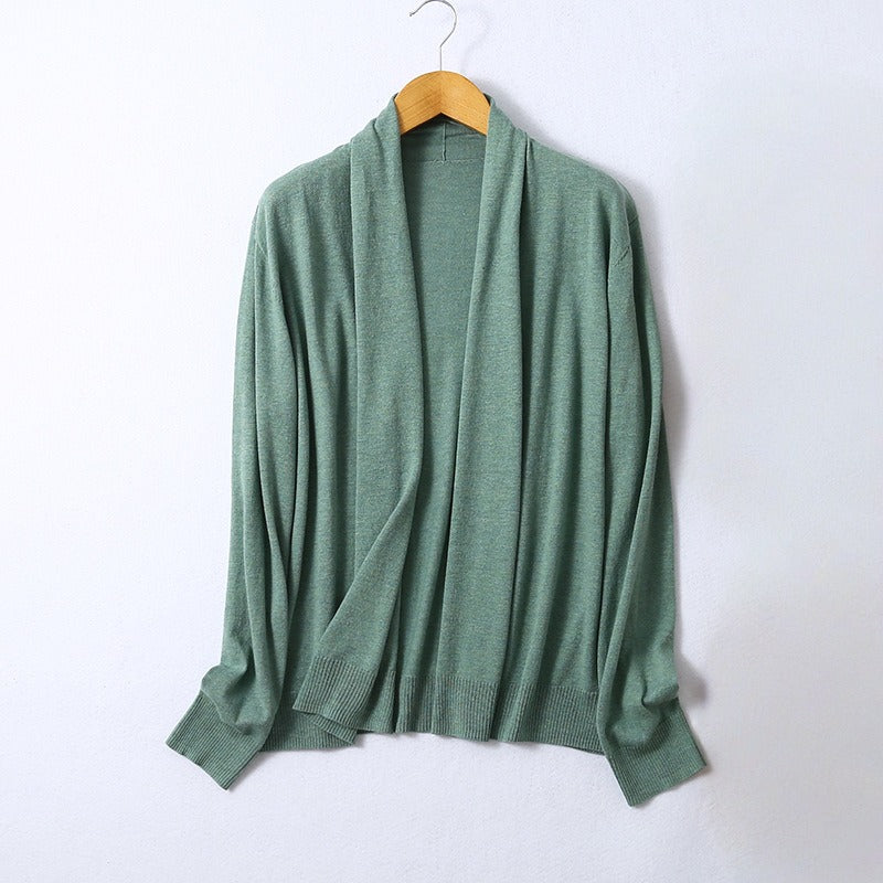 CORAL™ SILK CARDIGAN