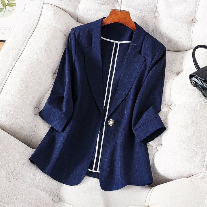 CASA LINEN BLAZER