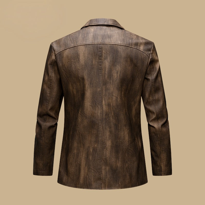 REGAL LEATHER BLAZER