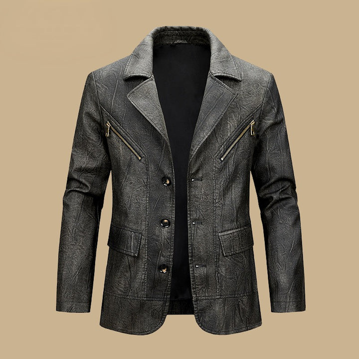 REGAL LEATHER BLAZER