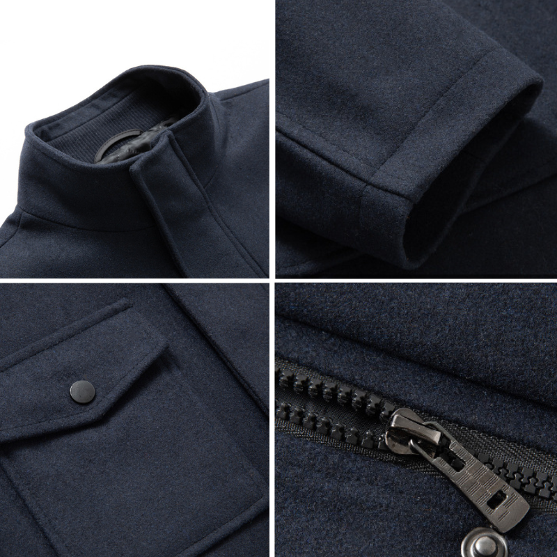 SALVATORE™ WOOL OVERCOAT