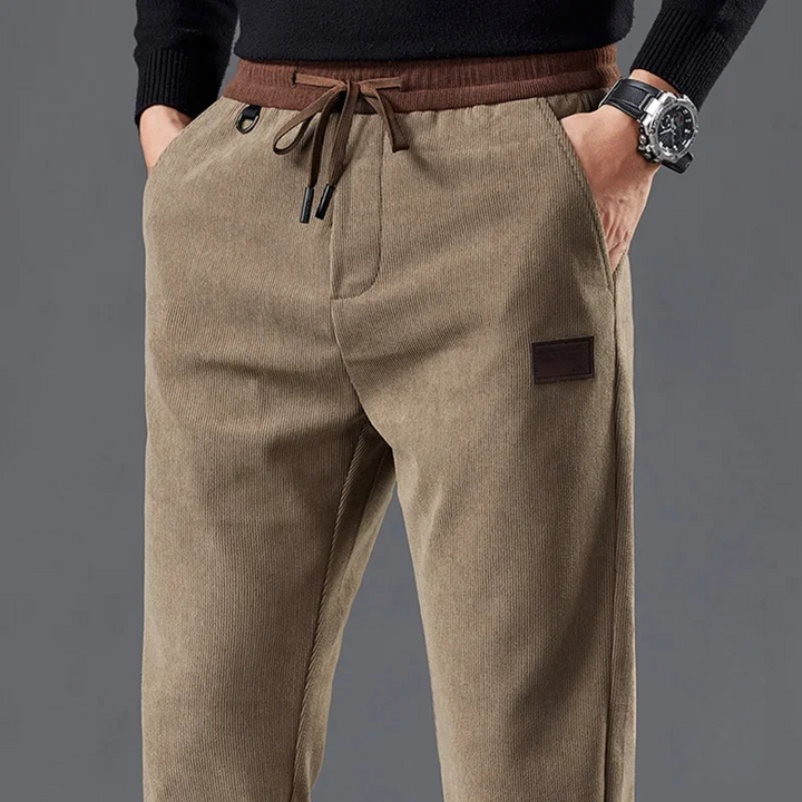 SLIM FIT CASUAL PANTS