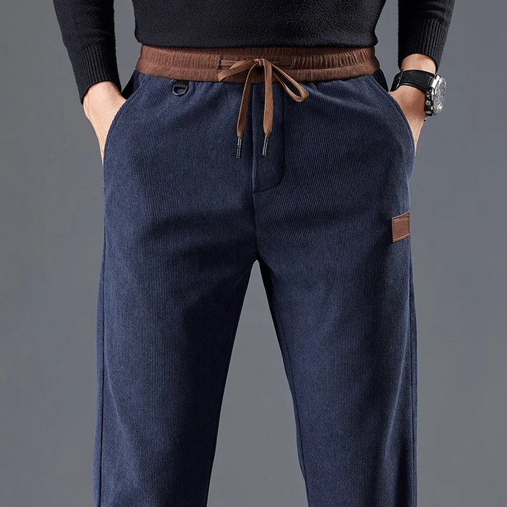 SLIM FIT CASUAL PANTS